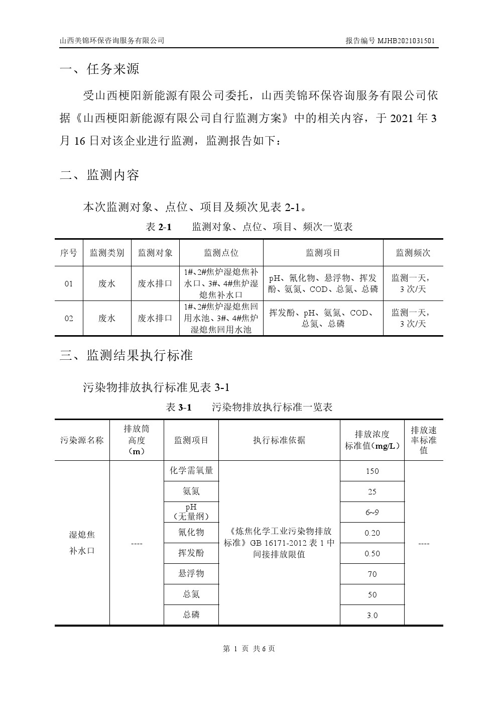 周監(jiān)測報告3.11